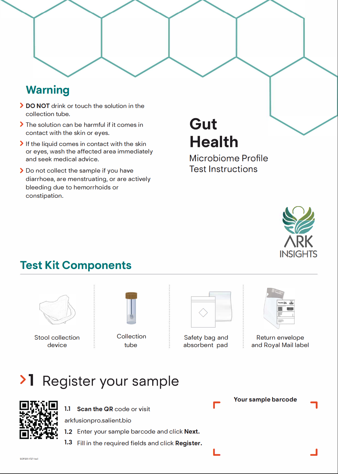 Gut Microbiome Test Kit – Advanced Gut Health Report & Personalised Insights
